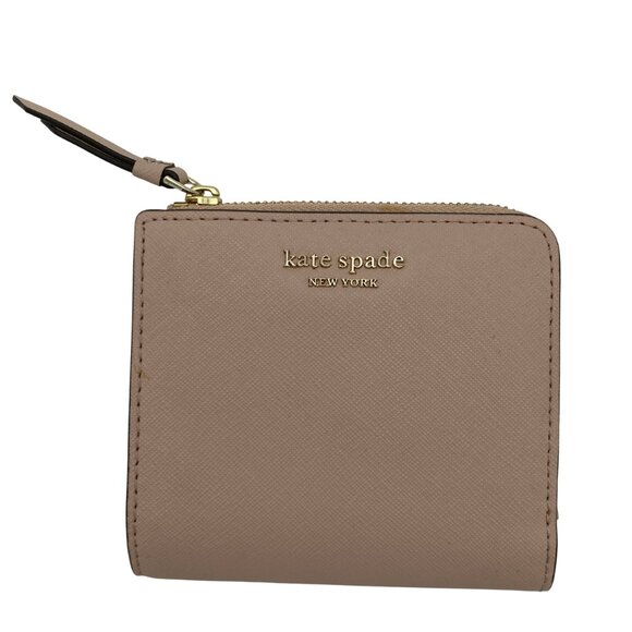 Kate Spade Dusty Pink Saffiano Leather Wallet - Picture 1 of 8